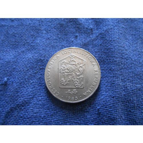 1983 CZECHOLOSVAKIA 2 KORUNY COIN.