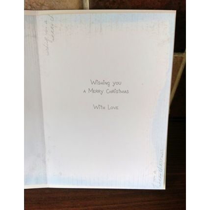 Me To You Christmas Cards - New Home - Glitter Card - 030