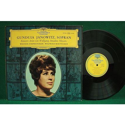 Gundula Janowitz/Boettcher - Mozart: Konzert-Arien - Promo - 139 198 SLPM - EX-