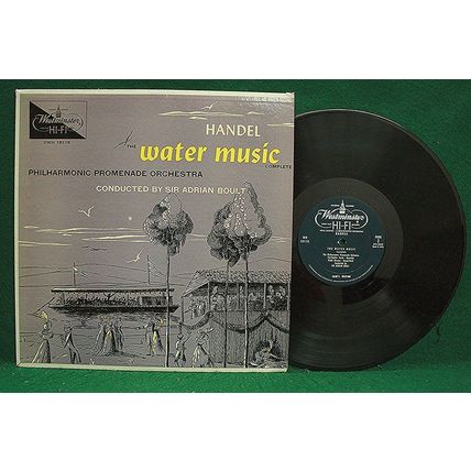 Adrian Boult - Handel: The Water Music (Complete) - WN 18115 - NM