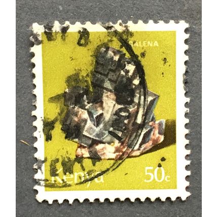 Kenya 1977 Minerals SG 111. 50c Galena