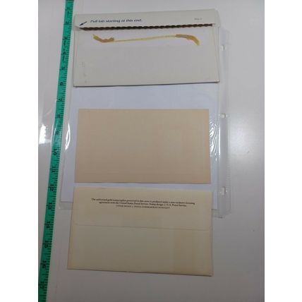 1990 First Day of Issue 22kt Gold Stamp US Supreme Court see photos (book 2 # 7)