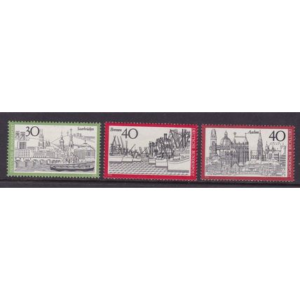 GERMANY 1973 TOURISM SET MNH SG1680-82