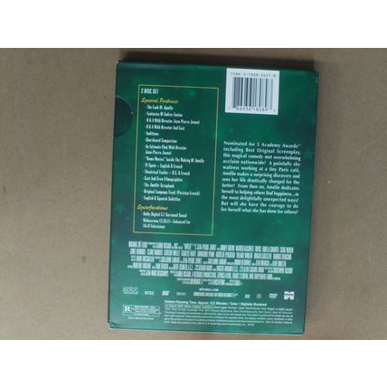Amelie dvd 2001