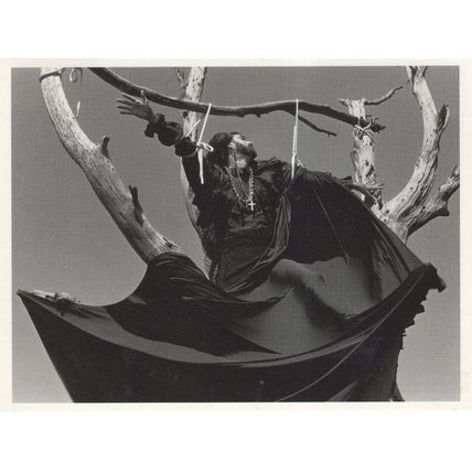 Modern Crucifixion Jean Baptiste Carhaix San Fransisco Photo Postcard