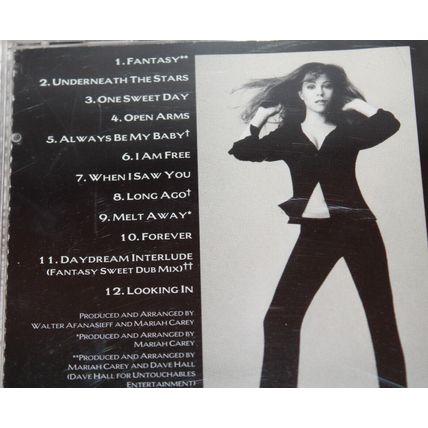 Mariah Carey CD Daydream 1995 Fantasy Always Be My Baby One Sweet Day Forever