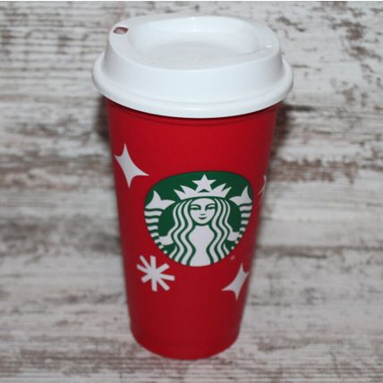 Starbucks Holiday Tumbler 16oz Christmas Cup Grande 25 Years Reusable Red