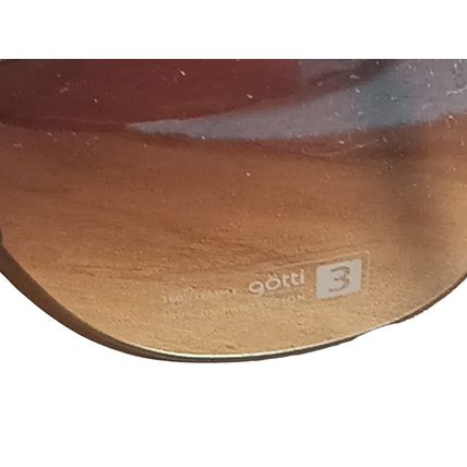 SUNGLASSES Brown, Gotti, Rectangular,Unisex, Japan,Used, 65-11