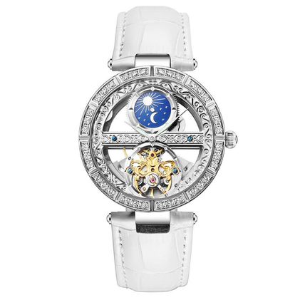Go Luxury Design Women Watch skeleton Fashion