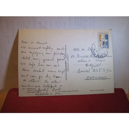 MINHO, PORTUGAL used postcard 1994? pm =