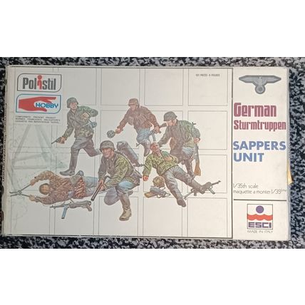 1/35 Esci, German Sturmtruppen Sappers UnitSEALED BAGS ALL ON SPRUES UK FREEPOST