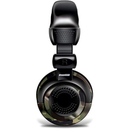dreamGEAR Universal Elite Amplified Wired Stereo Gaming Headset-CAMO-NEW-FAST