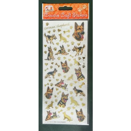 Dog breed craft stickers many breeds available 29 designs peel and stick