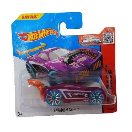 Hot Wheels 2015 #138 PARADIGM SHIFT HW RACE Treasure Hunt Pink