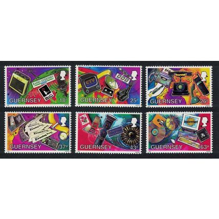 Guernsey Communications 6v 1997 MNH SG#741-746