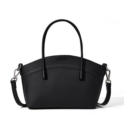 Women Handbags Genuine Leather Large Capacity Shoulder Bag Black