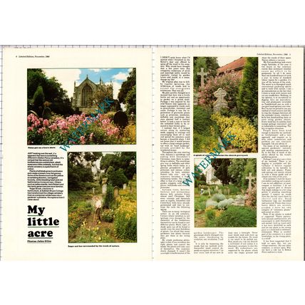 Bolton Percy Yorkshire Cemetery Roger Brook - 1988 Article