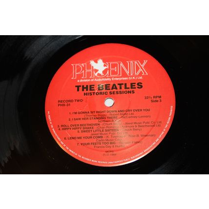 The Beatles 3LP Boxset-THE BEATLES THE HISTORIC RECORDINGS