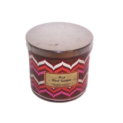 Bath & Body Works Rio Red Guava 3 Wick Scented Candle 14.5 oz