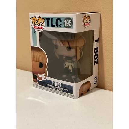 Funko Pop! Rocks: TLC - T-Boz #195 Vinyl Figure (Box & Protector)