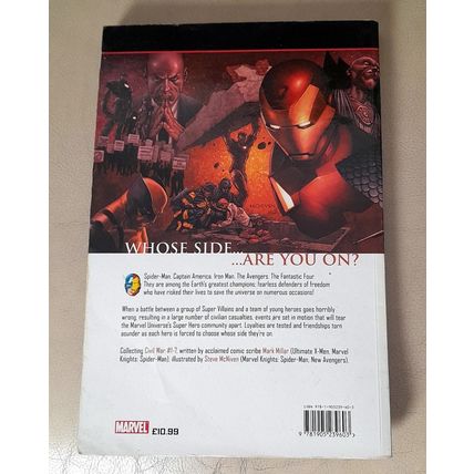Marvel graphic novel : Civil War : vf(8.0)