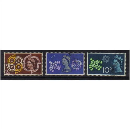 1961 GB C.E.P.T SET F/U SG 626-628