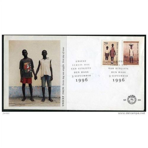 NETHERLANDS 1996 NVPH FDC E354 - No Address