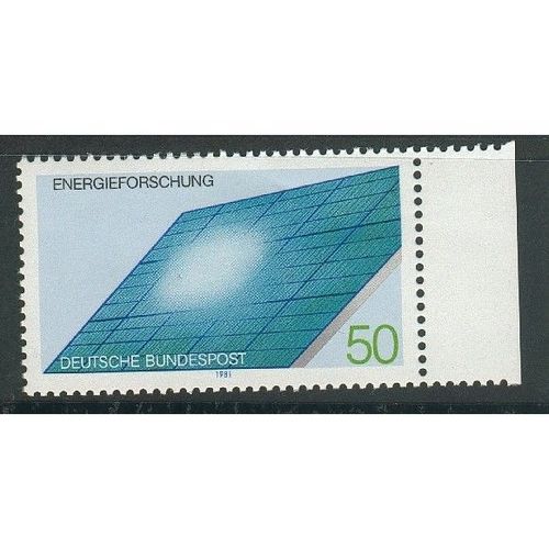 Germany 1981 - SG1965 - Energy Research (unused)