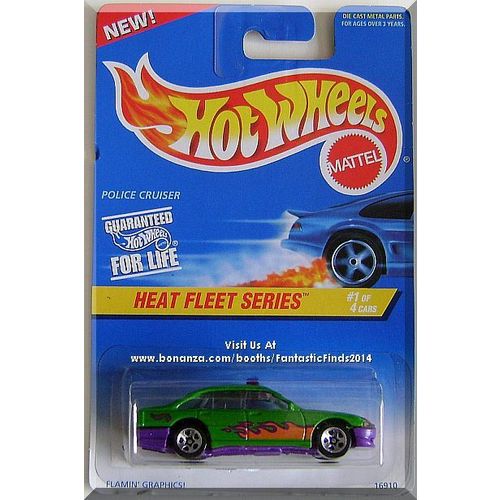 Hot Wheels - Police Cruiser: Heat Fleet Series #1/4 - Collector #537 (1997)
