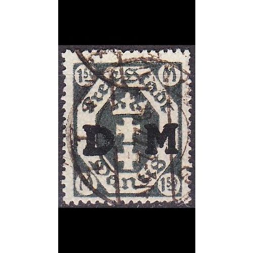GERMANY REICH Danzig [Dienst] MiNr 0022 ( OO/used )