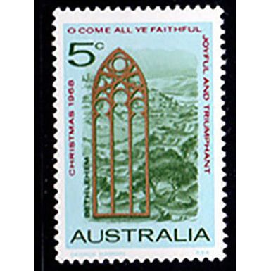 Australia 1968 Christmas 5c MNH Stamp