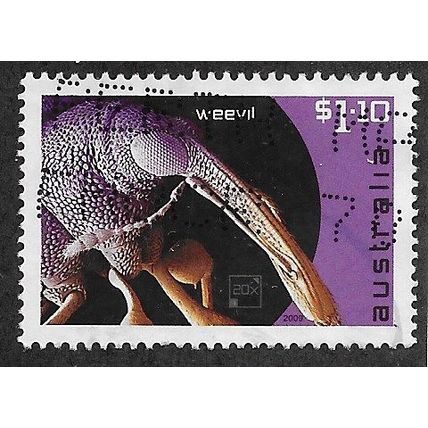 AUS 2009 $1.10 'MICRO MONSTERS- WEEVIL' FINE USED (EBID66-717)