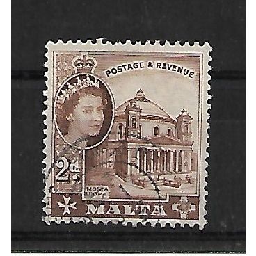 Malta.SG270 2d Mosta Church.Fine Used.Apr21