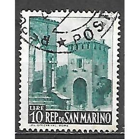 San Marino ( Saint Marin ) N° 667 YVERT OBLITERE ( USED )