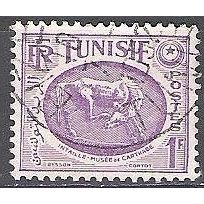 Tunisie 1950 Michel 370 O Cote (2005) 0.30 € Intaille Cachet rond