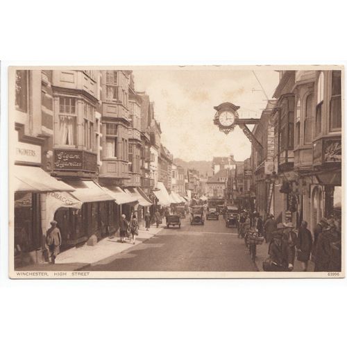 Winchester High Street Postcard Hampshire 63996