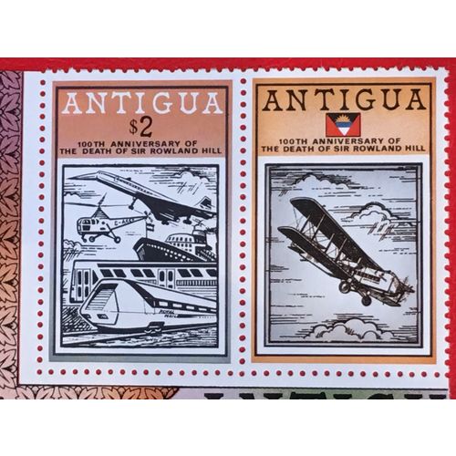 Antigua 1979 Rowland Hill $2 Modern Transport Unmounted Mint NHM SG 606 stamp #2