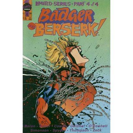 Badger Goes Berserk! (1989 Ltd) # 004 NM MODERN AGE COMICS