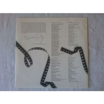ELAINE PAIGE – CINEMA - 12" ALBUM