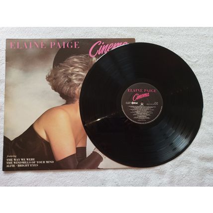 ELAINE PAIGE – CINEMA - 12" ALBUM