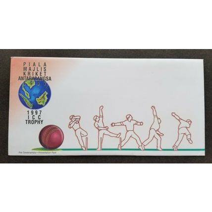FREE SHIP Malaysia ICC Trophy 1997 Games Sport Cricket (p. pack) MNH