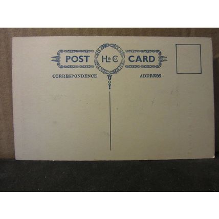 SAUCY SEASIDE POSTCARD vintage humour by H.L. & Co. 'NOT MUCH ON TODAY' =