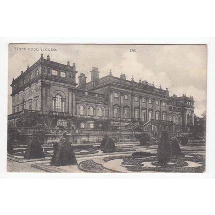 Harewood House West Yorkshire Postcard J S Savile & Co