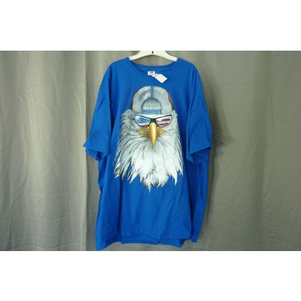 Men's Eagle Patriot Shirt 3XL Ball Cap & Flag Shades NWT Big Man