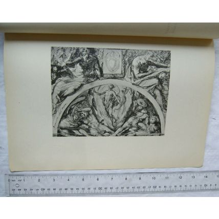 Vintage illustration No. 17, Battista del Moro, Lamentation of Christ