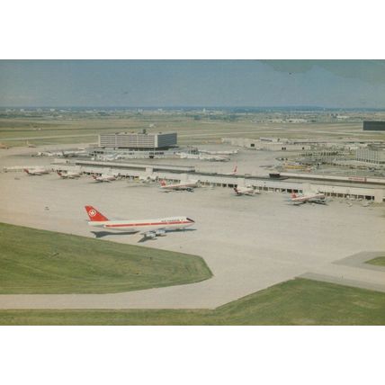 Toronto International Airport Canada Rare Majestic Postcard