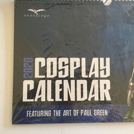 Zenescope Sexy 2020 Cosplay Calendar 11" x 17"