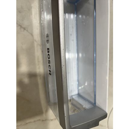 Refrigerator Freezer Door Bin 00673120 silver trim