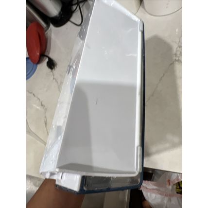 Refrigerator Freezer Door Bin 00673120 silver trim