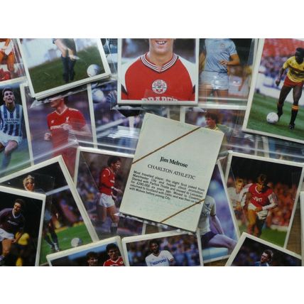 Daily Mirror Stick With Soccer 1986/87 - Complete Team Sets